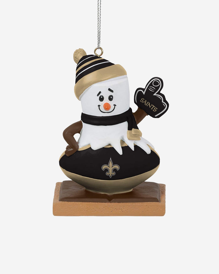 New Orleans Saints Smore On Ball Ornament FOCO - FOCO.com