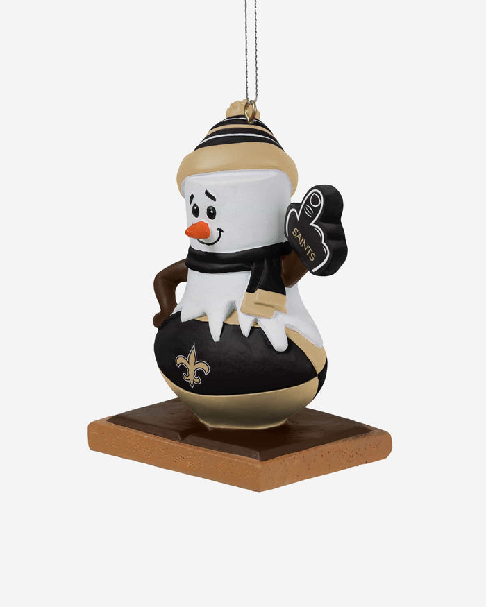 New Orleans Saints Smore On Ball Ornament FOCO - FOCO.com