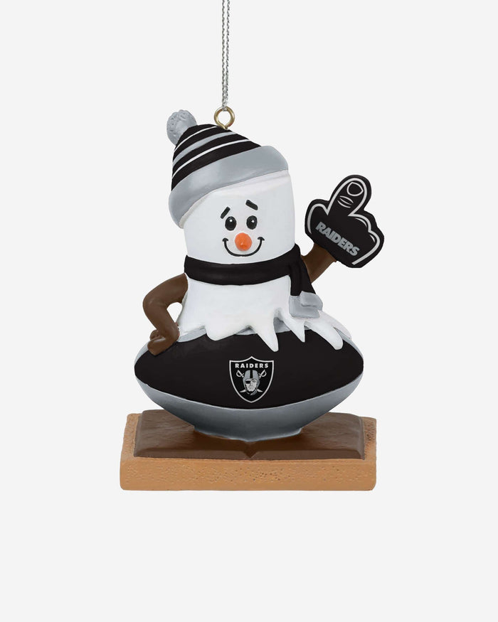 Las Vegas Raiders Smore On Ball Ornament FOCO - FOCO.com