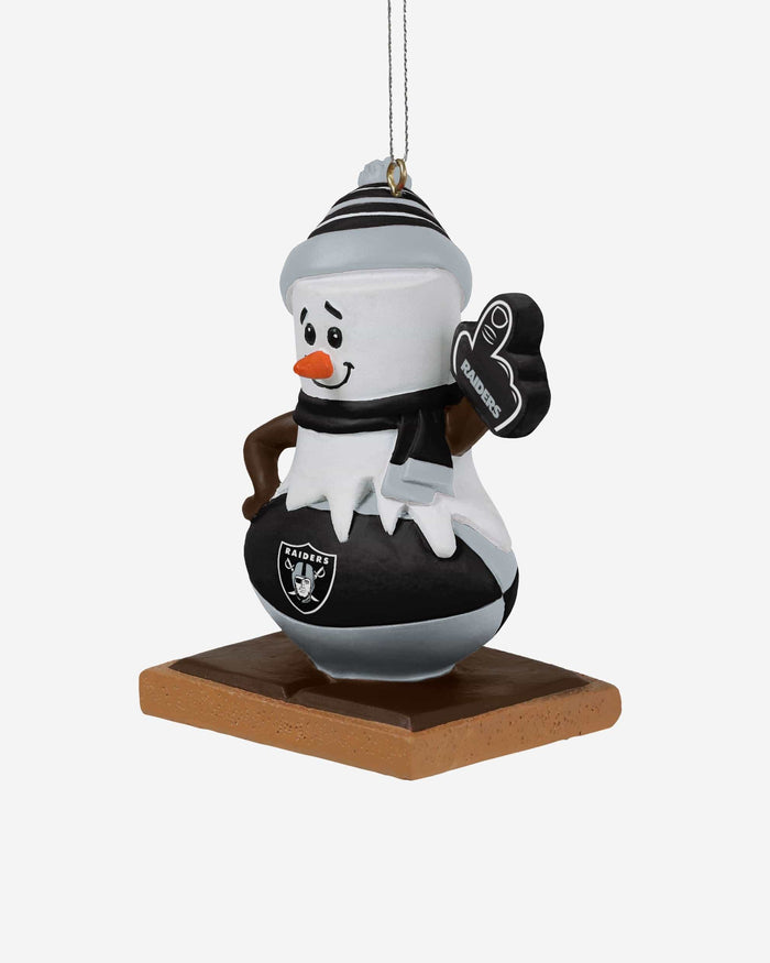 Las Vegas Raiders Smore On Ball Ornament FOCO - FOCO.com