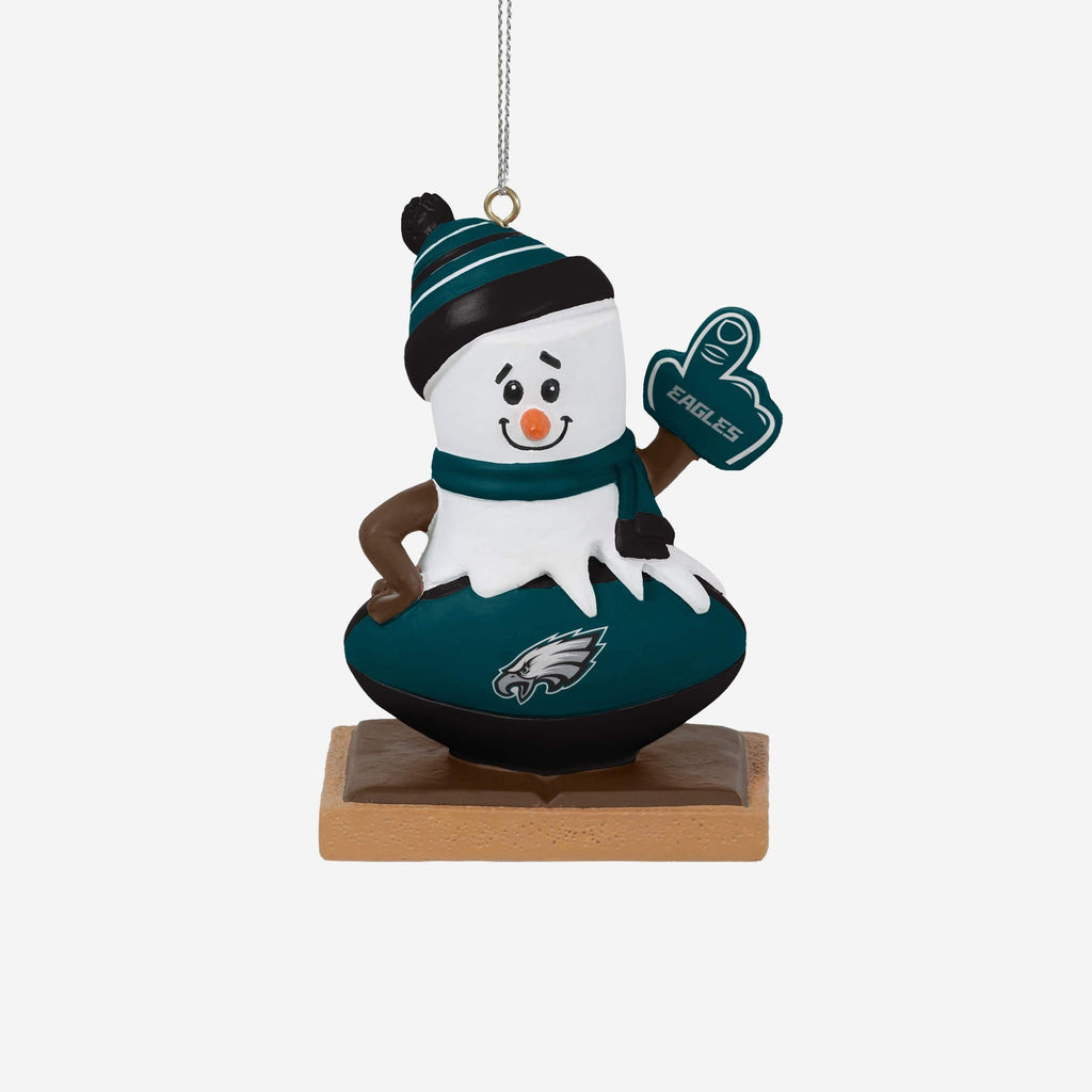 Philadelphia Eagles Smore On Ball Ornament FOCO - FOCO.com