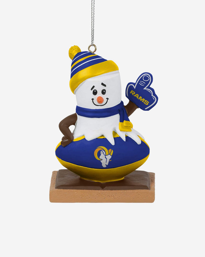 Los Angeles Rams Smore On Ball Ornament FOCO - FOCO.com