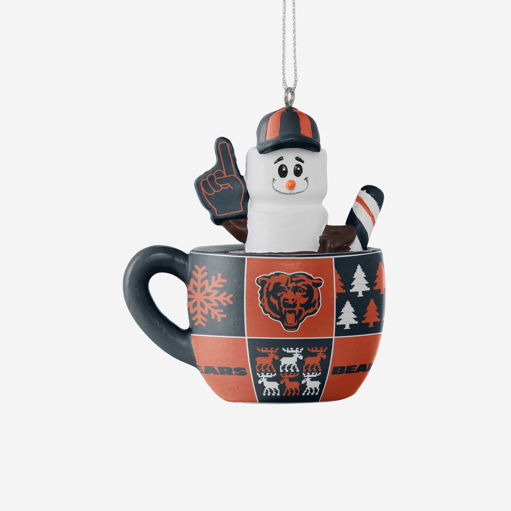 Chicago Bears Smores Mug Ornament FOCO - FOCO.com