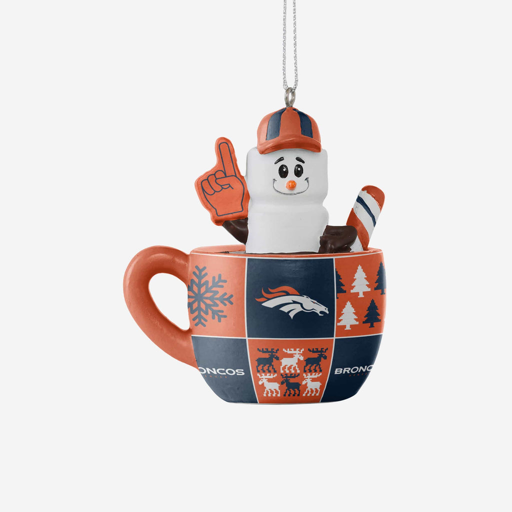 Denver Broncos Smores Mug Ornament FOCO - FOCO.com