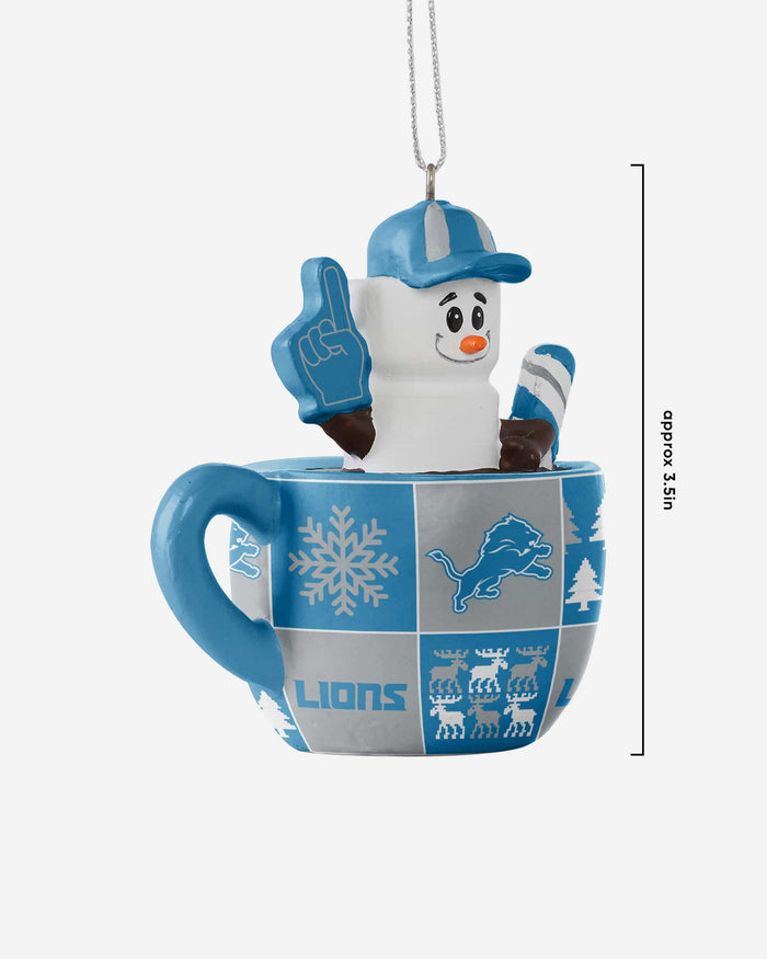 Detroit Lions Smores Mug Ornament FOCO - FOCO.com