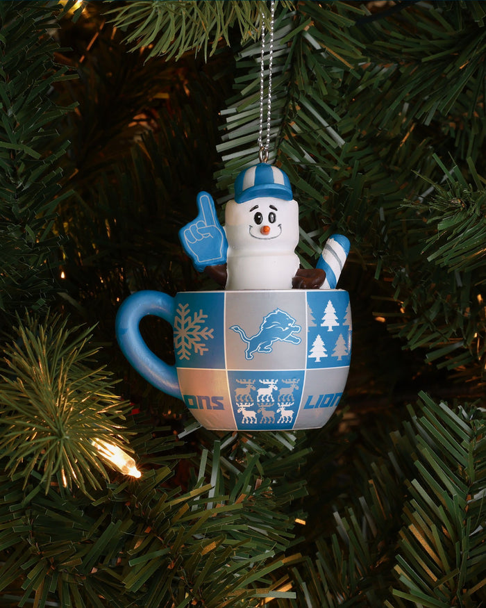 Detroit Lions Smores Mug Ornament FOCO - FOCO.com