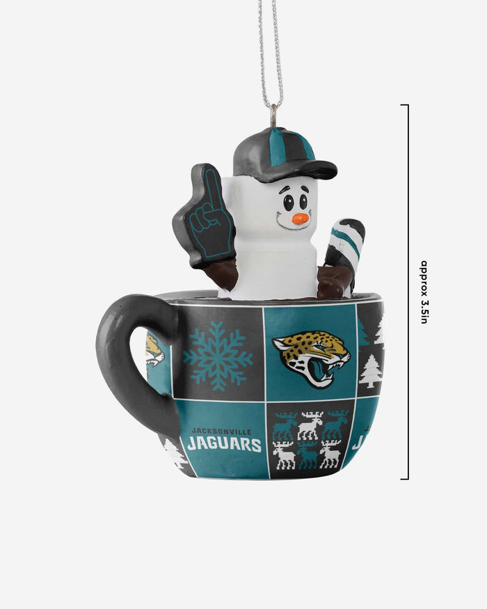 Jacksonville Jaguars Smores Mug Ornament FOCO - FOCO.com