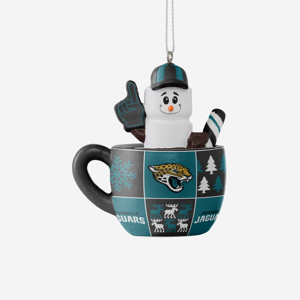 Jacksonville Jaguars Smores Mug Ornament FOCO - FOCO.com