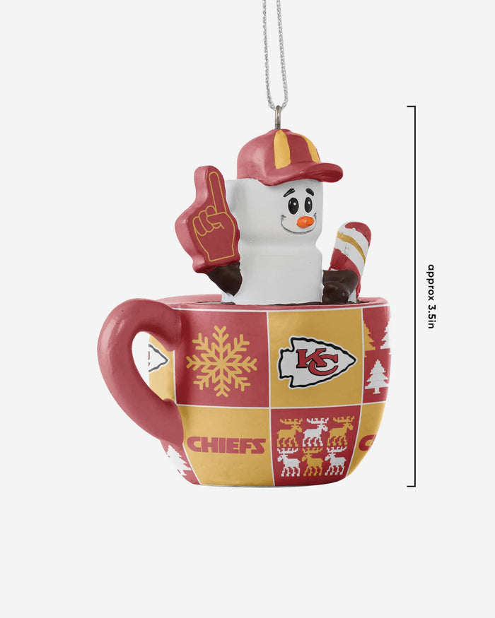 Kansas City Chiefs Smores Mug Ornament FOCO - FOCO.com