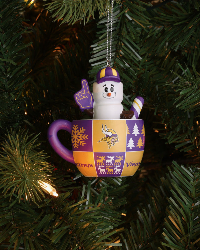 Minnesota Vikings Smores Mug Ornament FOCO - FOCO.com