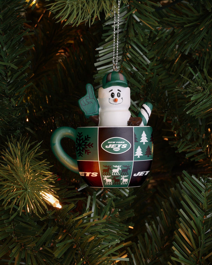 New York Jets Smores Mug Ornament FOCO - FOCO.com