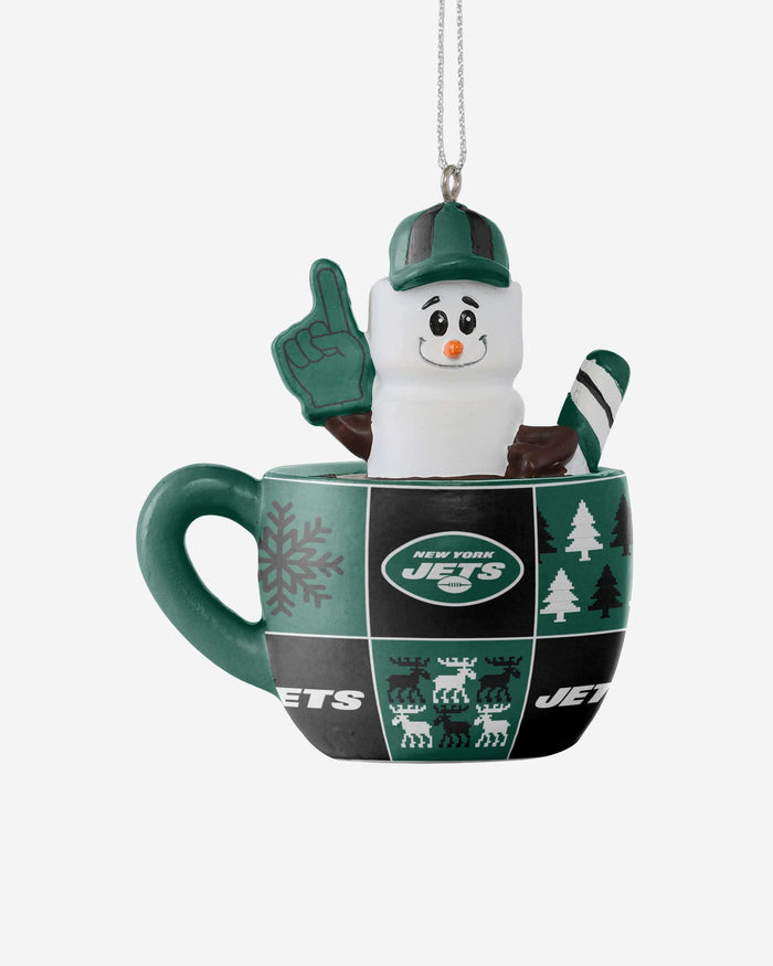 New York Jets Smores Mug Ornament FOCO - FOCO.com