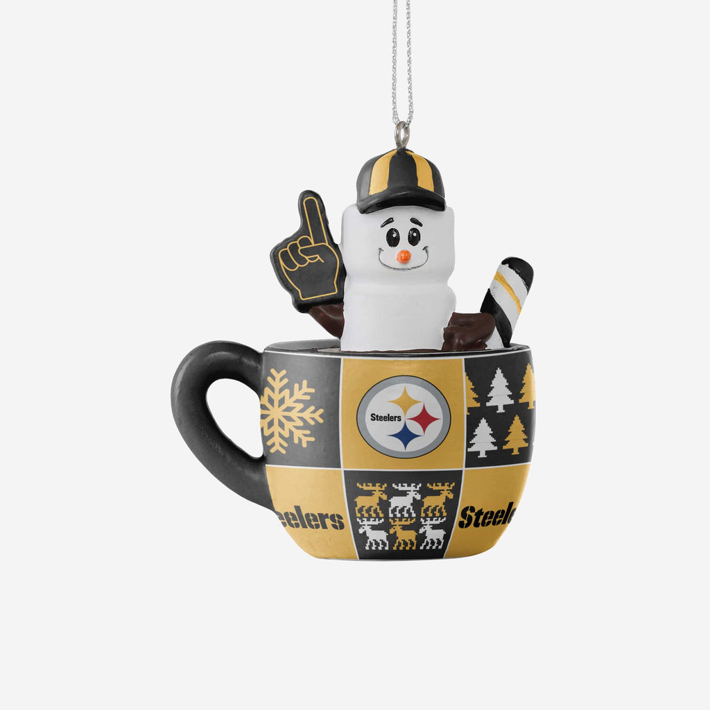 Pittsburgh Steelers Smores Mug Ornament FOCO - FOCO.com