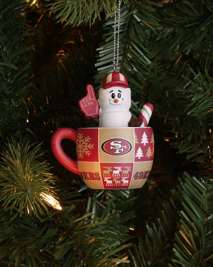 San Francisco 49ers Smores Mug Ornament FOCO - FOCO.com