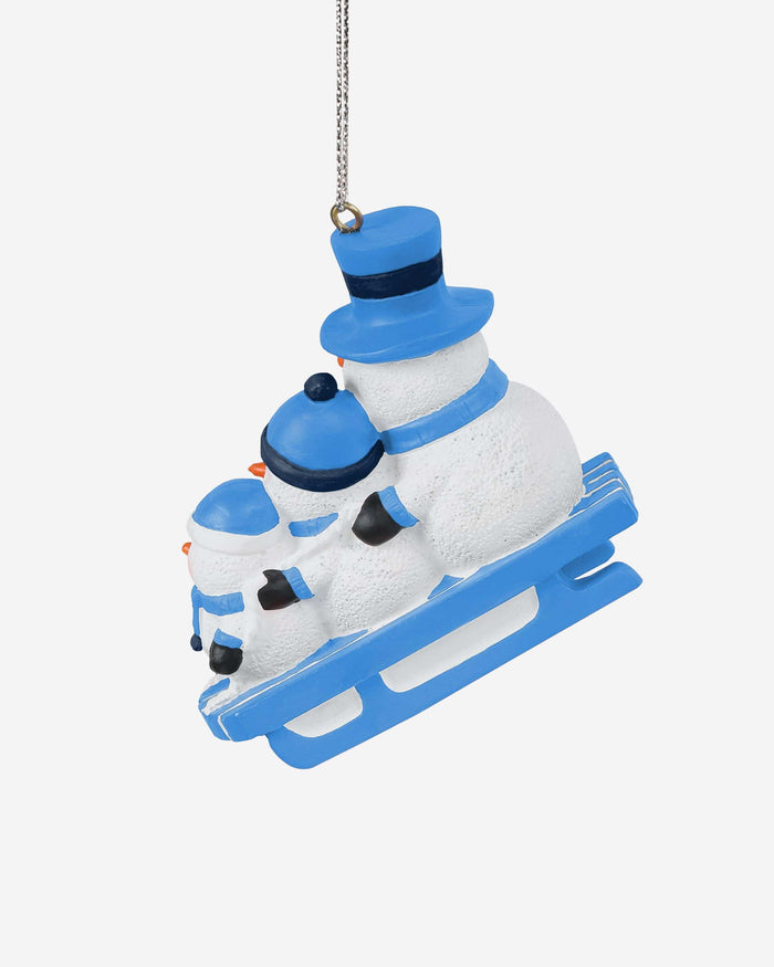 Tennessee Titans Sledding Snowmen Ornament FOCO - FOCO.com