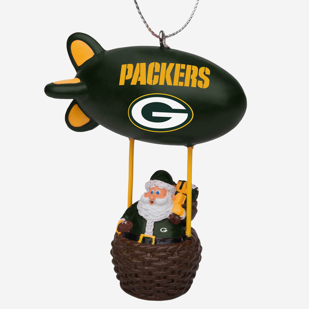 Green Bay Packers Santa Blimp Ornament FOCO - FOCO.com