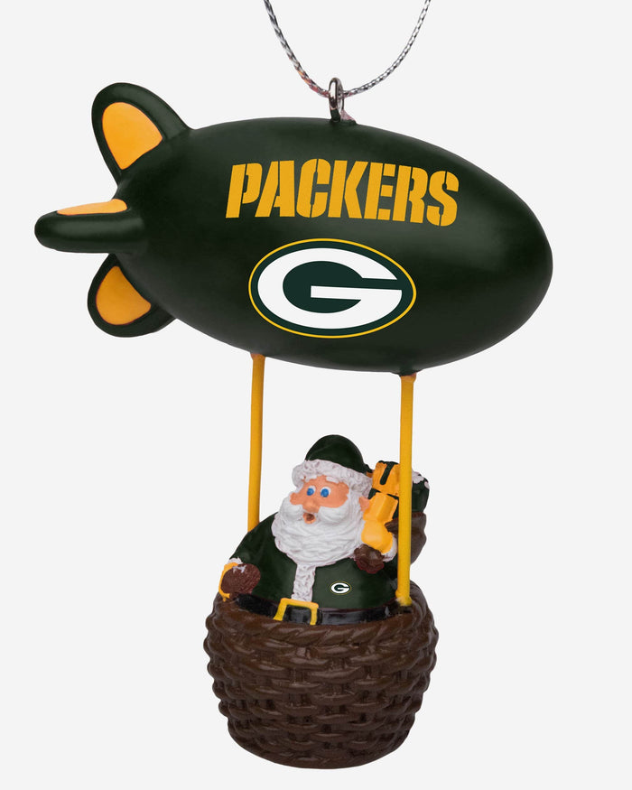 Green Bay Packers Santa Blimp Ornament FOCO - FOCO.com