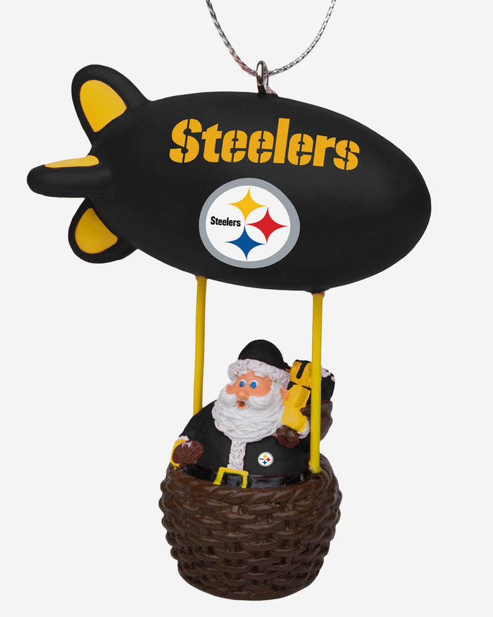 Pittsburgh Steelers Santa Blimp Ornament FOCO - FOCO.com