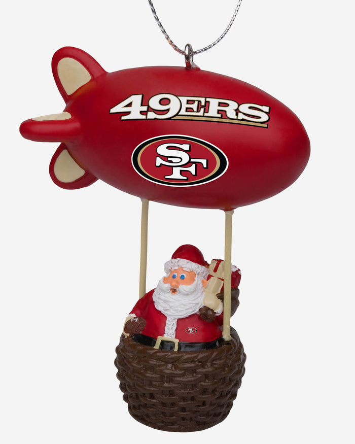 San Francisco 49ers Santa Blimp Ornament FOCO - FOCO.com