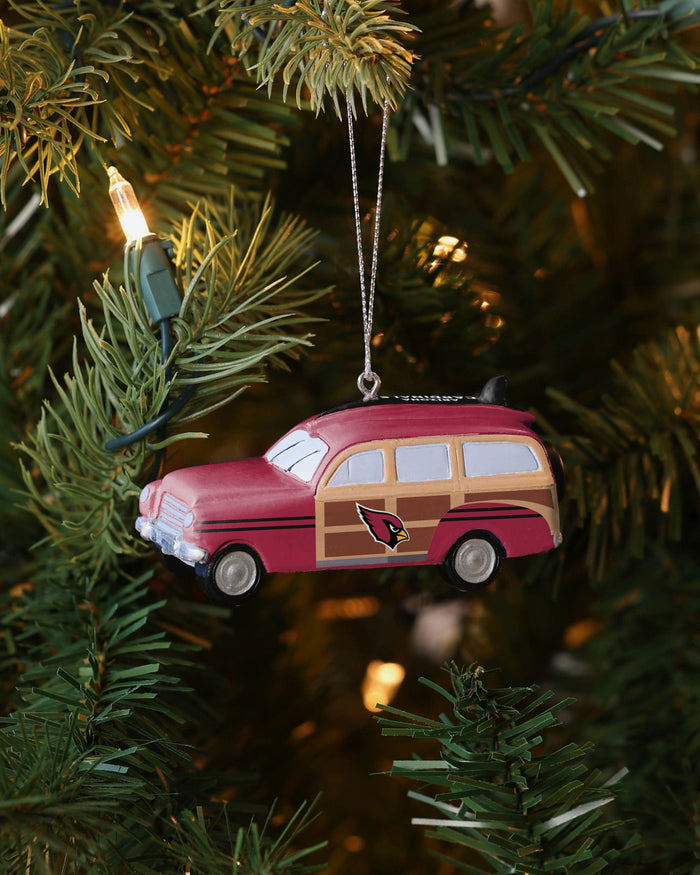 Arizona Cardinals Station Wagon Ornament FOCO - FOCO.com