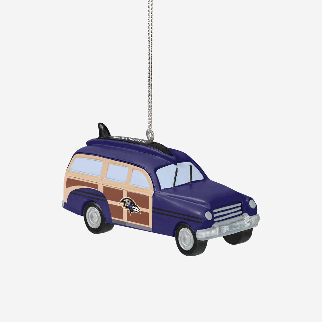 Baltimore Ravens Station Wagon Ornament FOCO - FOCO.com