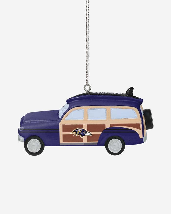 Baltimore Ravens Station Wagon Ornament FOCO - FOCO.com