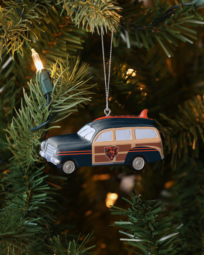 Chicago Bears Station Wagon Ornament FOCO - FOCO.com