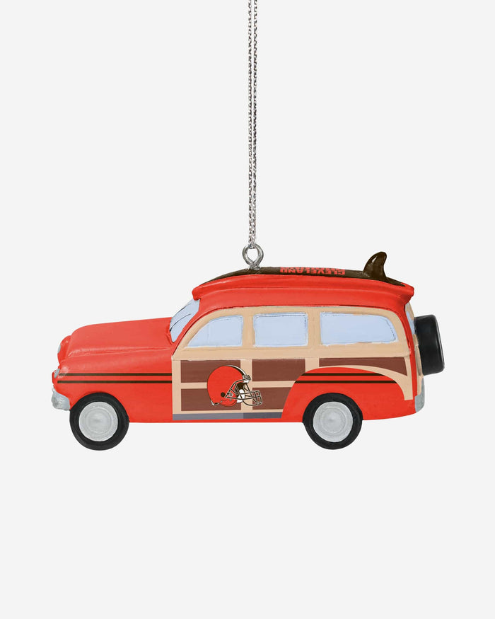 Cleveland Browns Station Wagon Ornament FOCO - FOCO.com