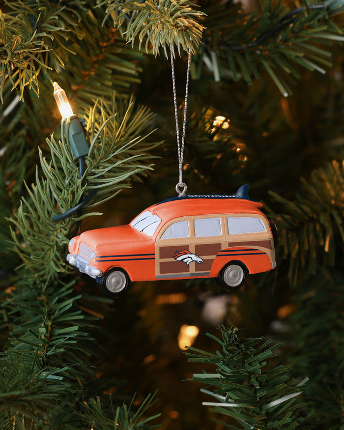 Denver Broncos Station Wagon Ornament FOCO - FOCO.com