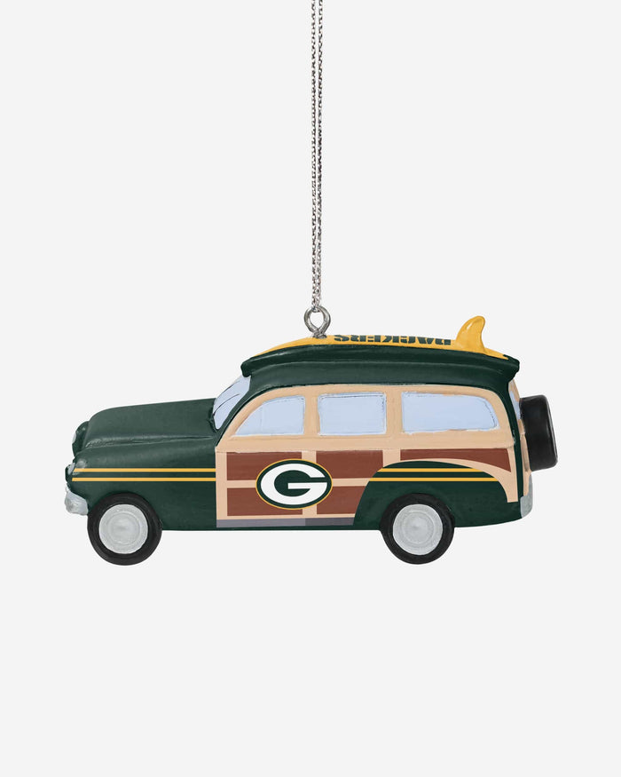 Green Bay Packers Station Wagon Ornament FOCO - FOCO.com