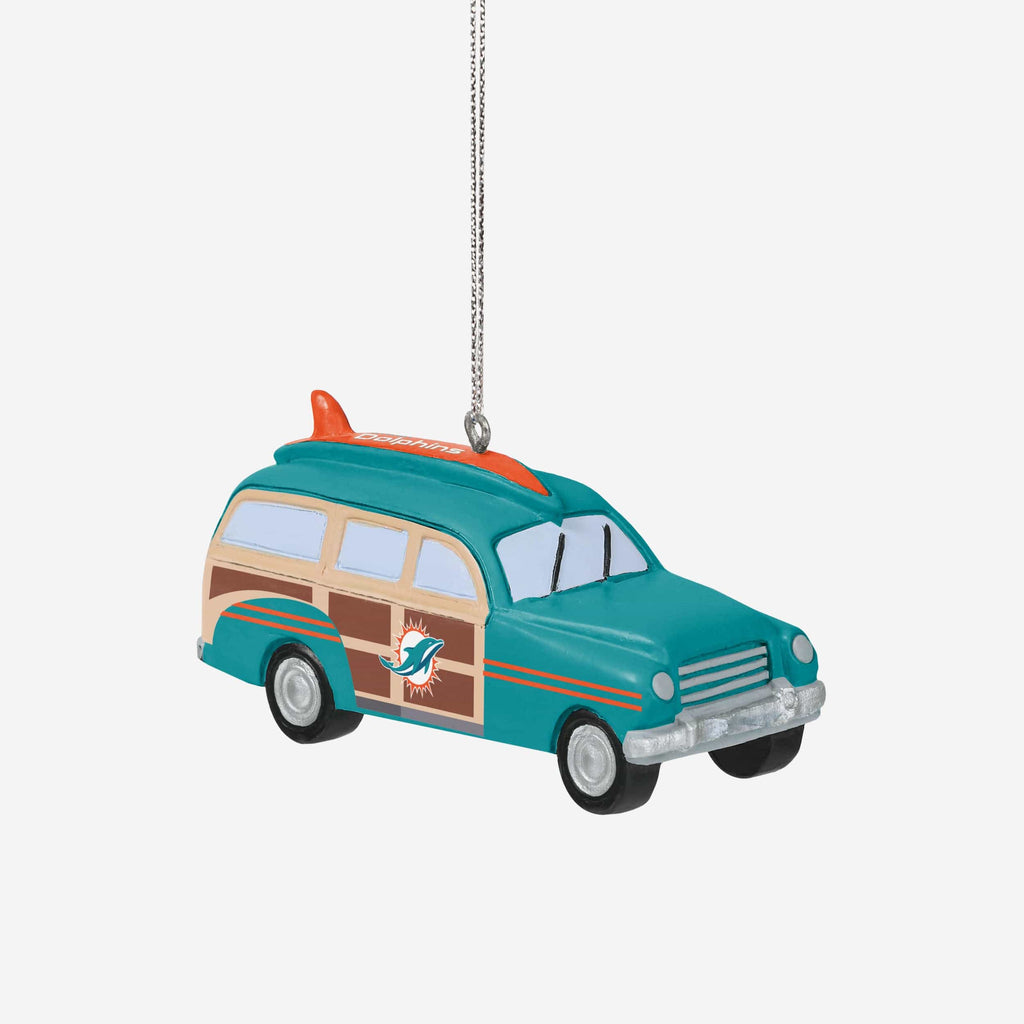 Miami Dolphins Station Wagon Ornament FOCO - FOCO.com