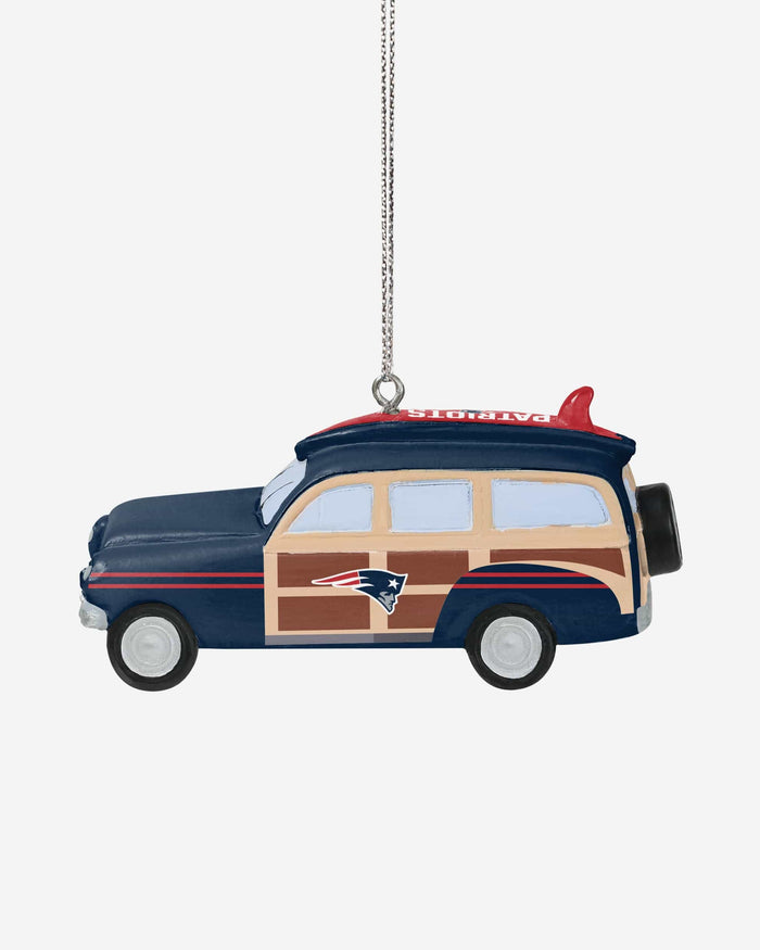 New England Patriots Station Wagon Ornament FOCO - FOCO.com