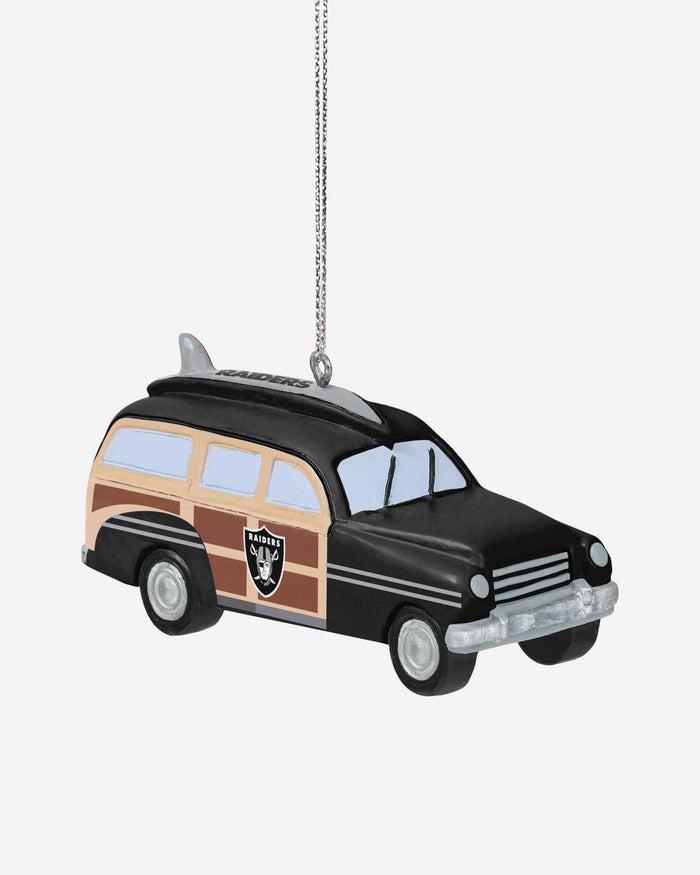 Oakland Raiders Station Wagon Ornament FOCO - FOCO.com