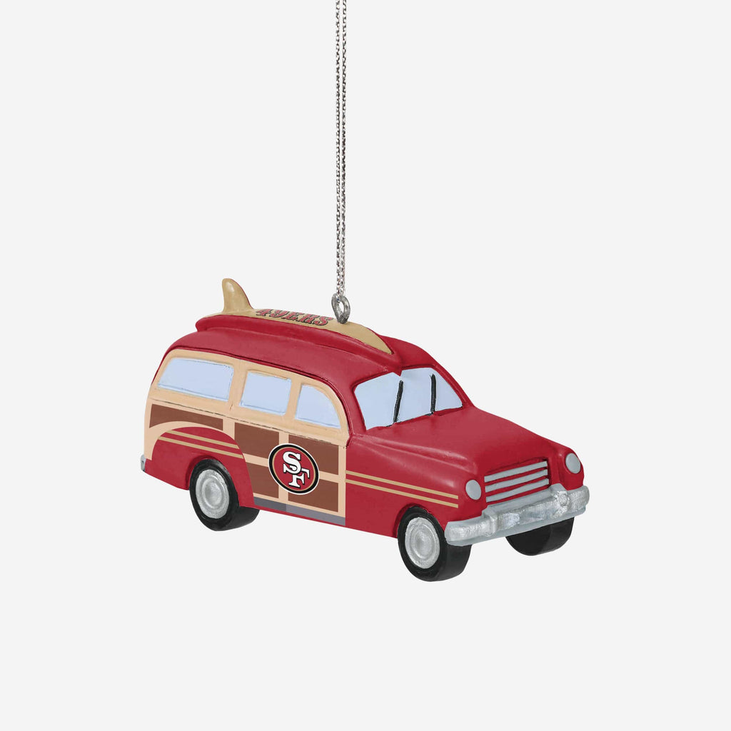 San Francisco 49ers Station Wagon Ornament FOCO - FOCO.com