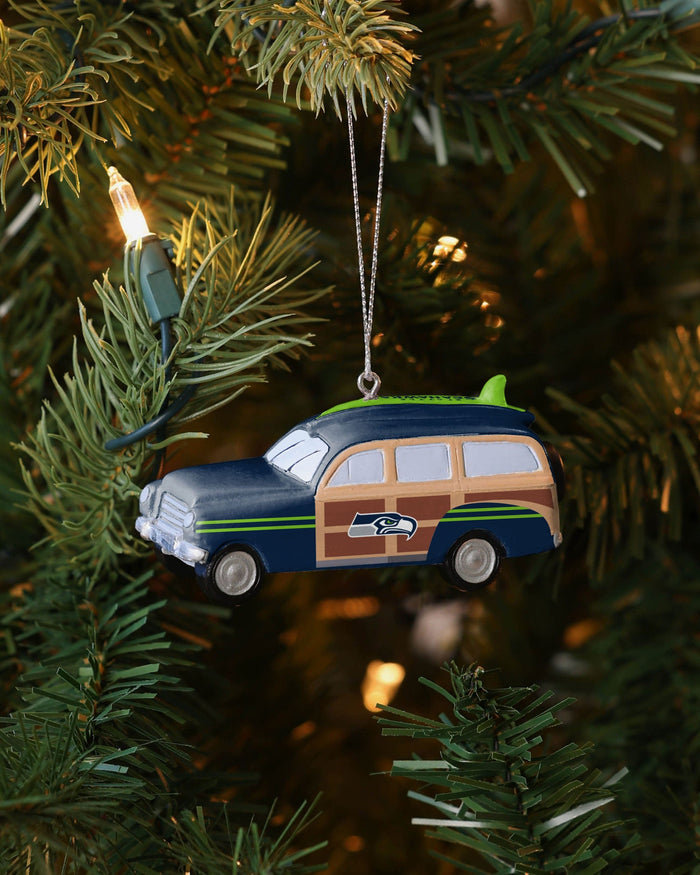 Seattle Seahawks Station Wagon Ornament FOCO - FOCO.com