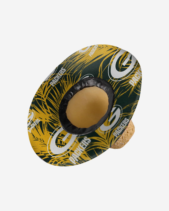 Green Bay Packers Straw Hat Ornament FOCO - FOCO.com