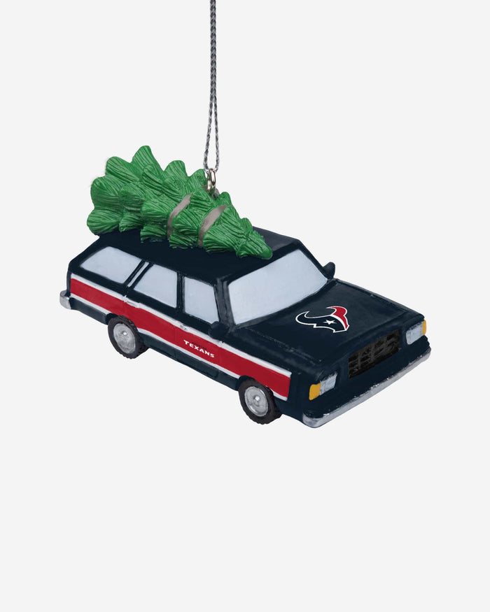 Houston Texans Station Wagon With Tree Ornament FOCO - FOCO.com