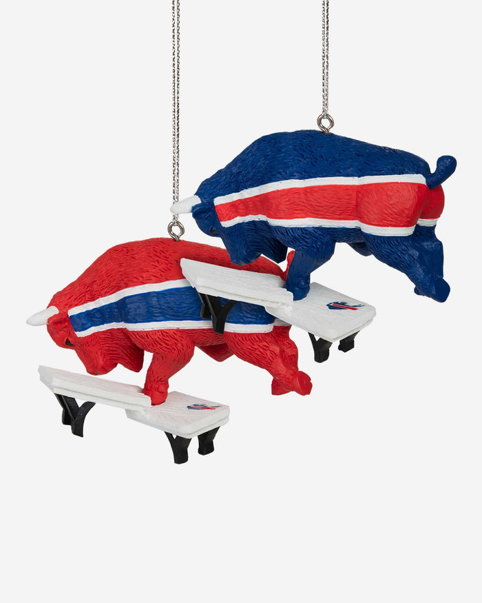 Buffalo Bills 2 Pack Thematic Ornament Set FOCO - FOCO.com