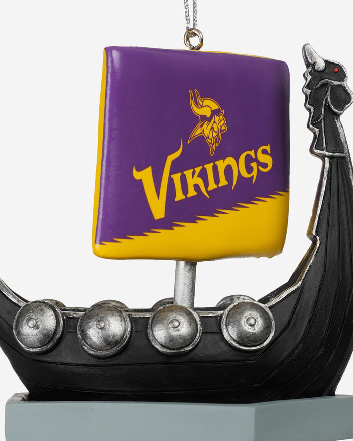 Minnesota Vikings 2 Pack Thematic Ornament Set FOCO - FOCO.com