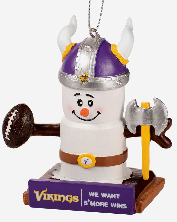 Minnesota Vikings Thematic Smores Ornament FOCO - FOCO.com