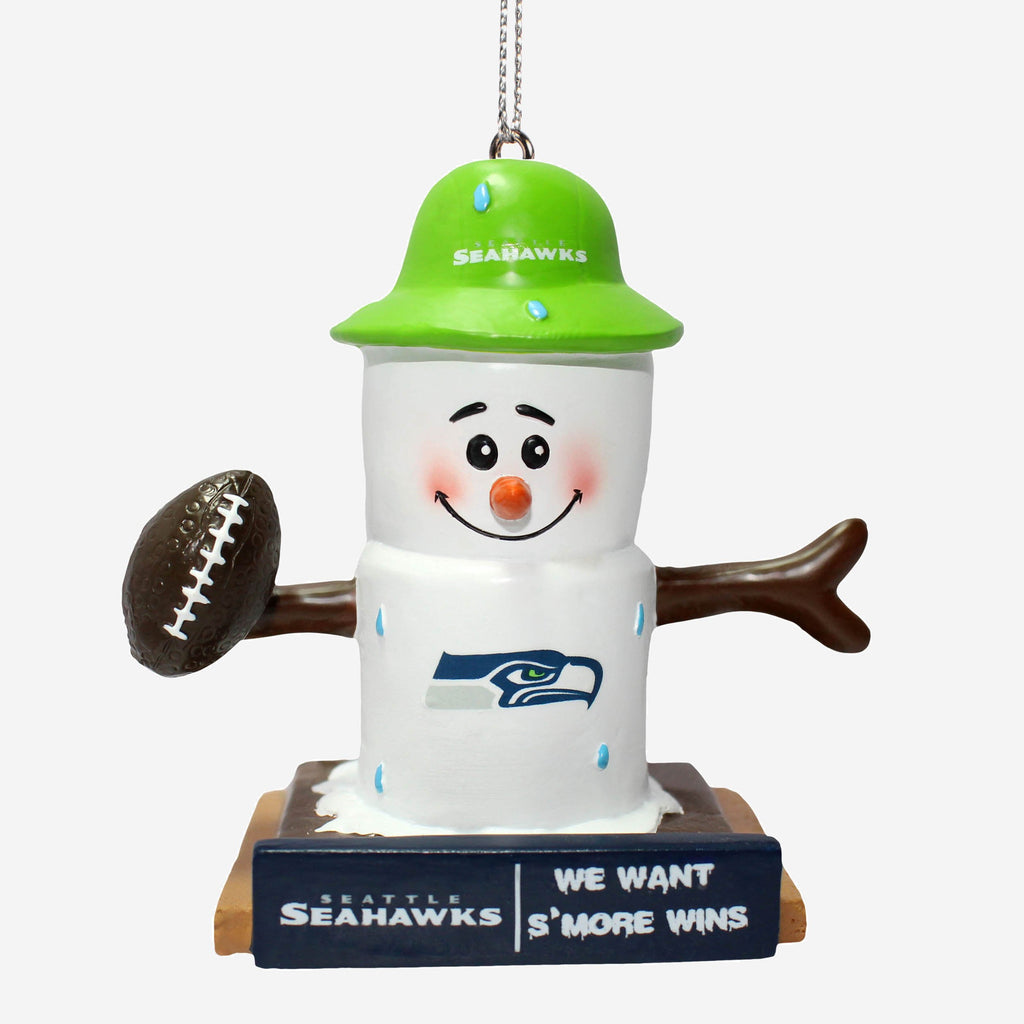 Seattle Seahawks Thematic Smores Ornament FOCO - FOCO.com