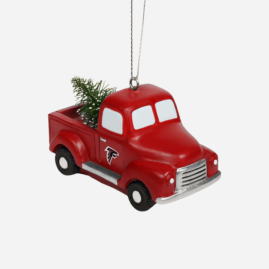 Atlanta Falcons Truck With Tree Ornament FOCO - FOCO.com