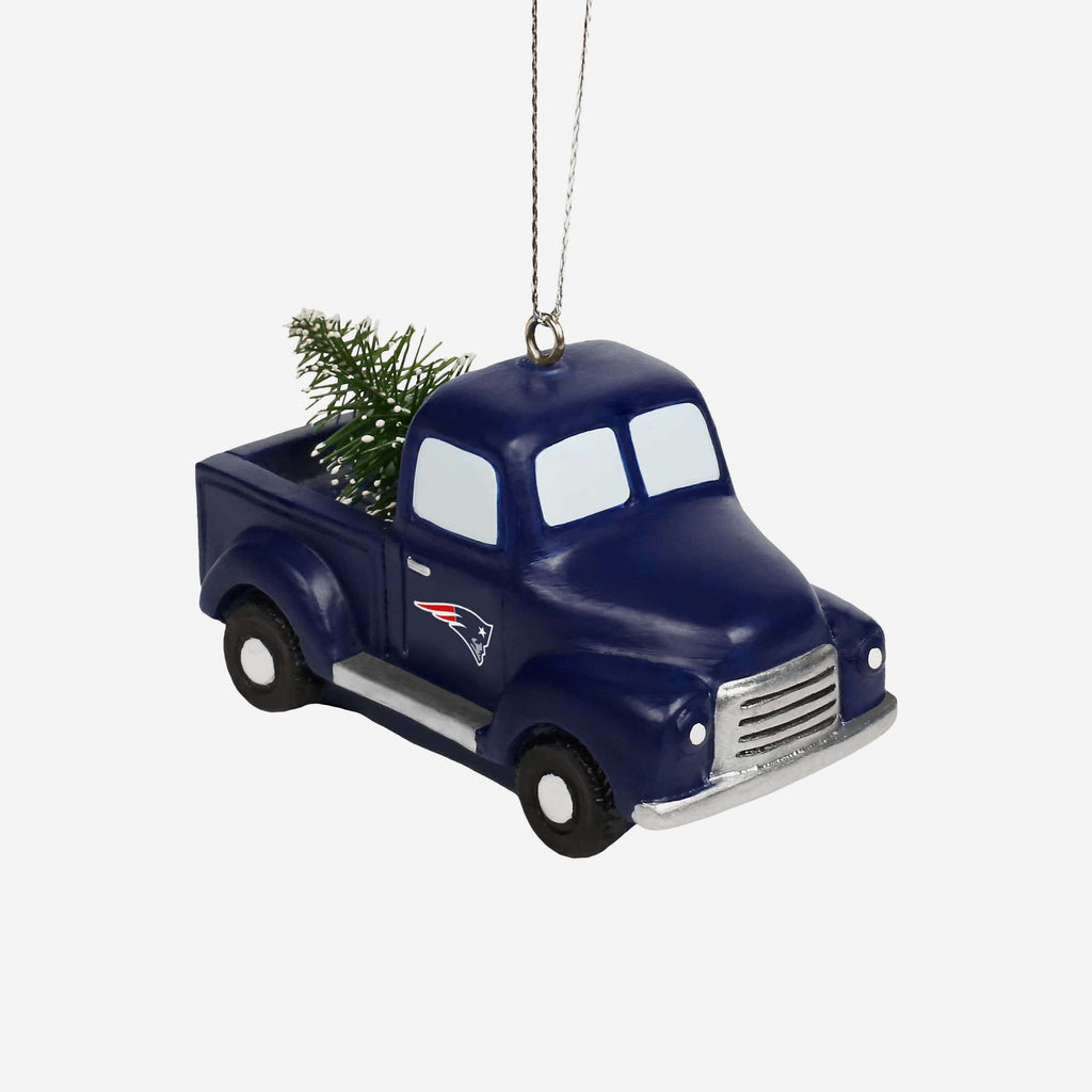 New England Patriots Truck With Tree Ornament FOCO - FOCO.com