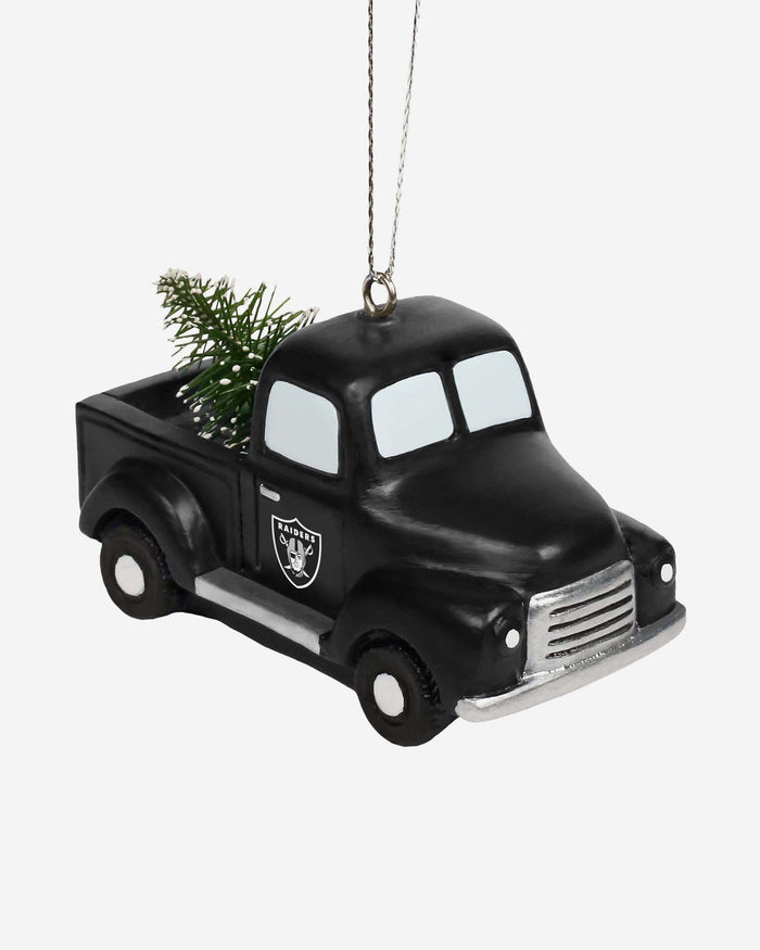 Las Vegas Raiders Truck With Tree Ornament FOCO - FOCO.com