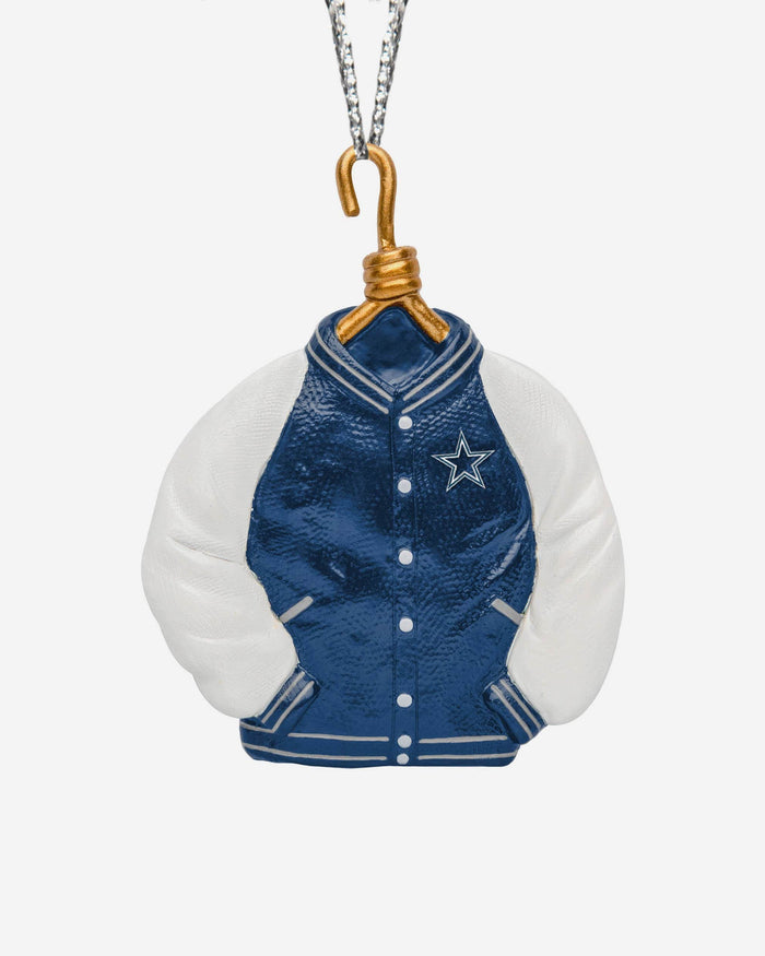 Dallas Cowboys Varsity Jacket Ornament FOCO - FOCO.com