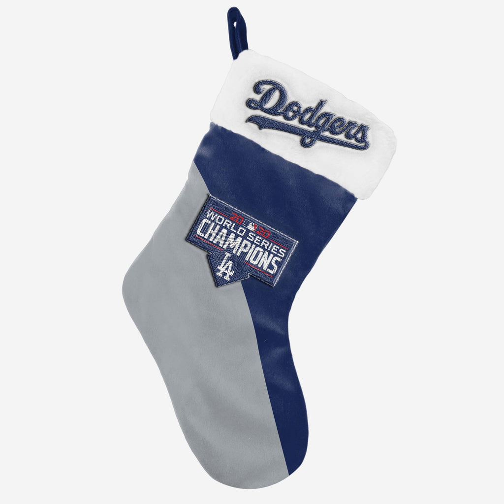 Los Angeles Dodgers 2020 World Series Champions Basic Stocking FOCO - FOCO.com