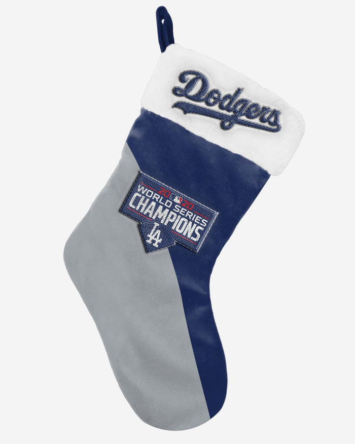 Los Angeles Dodgers 2020 World Series Champions Basic Stocking FOCO - FOCO.com