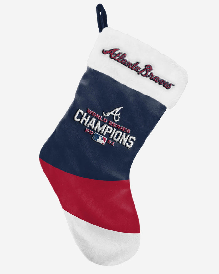 Atlanta Braves 2021 World Series Champions Basic Stocking FOCO - FOCO.com