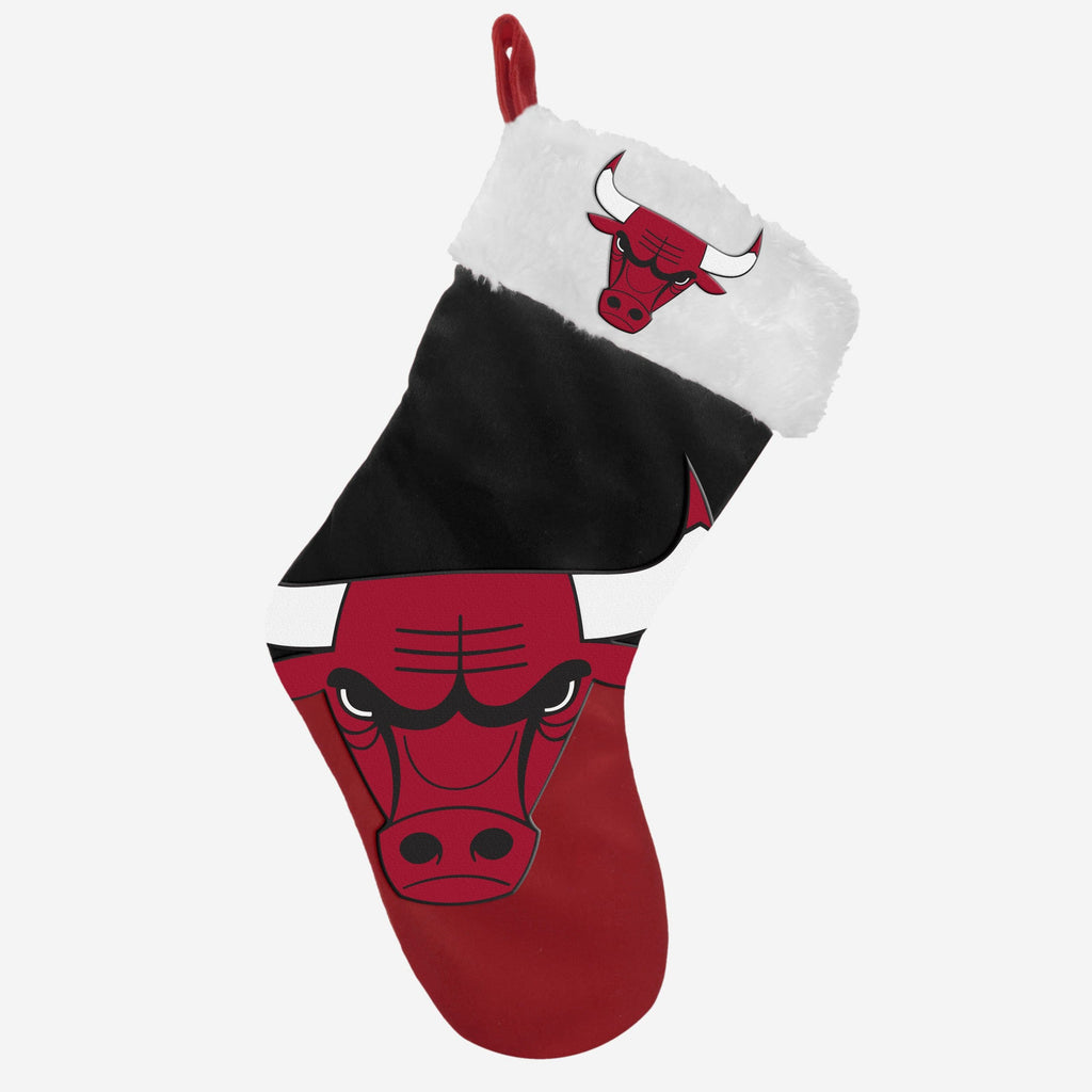 Chicago Bulls Season Spirit Basic Stocking FOCO - FOCO.com