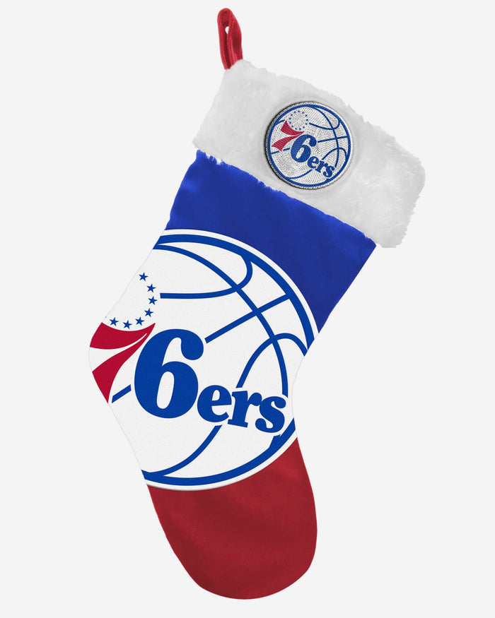 Philadelphia 76ers Season Spirit Basic Stocking FOCO - FOCO.com